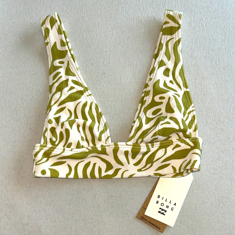 Billabong Remi La Cala Plunge Bikini Top NWT - Picture 5 of 7